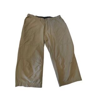 Patagonia Men's Lightweight Hiking Pants Size Large Beige Color Durable & Comfor